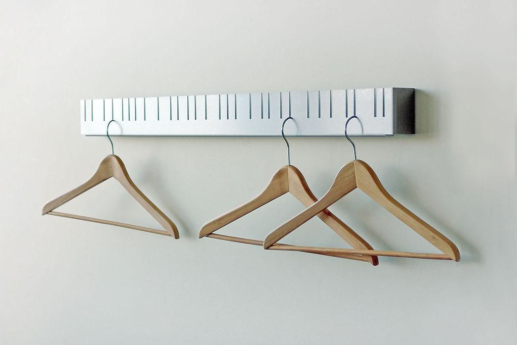 Bamboo clothing hangers